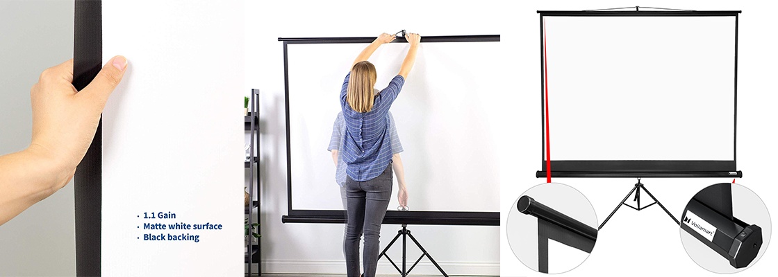 6x6 Ft Projector Screen Rent