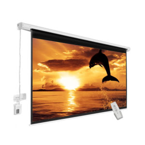 Motorized Remote Control Projector Screen 12 Feet