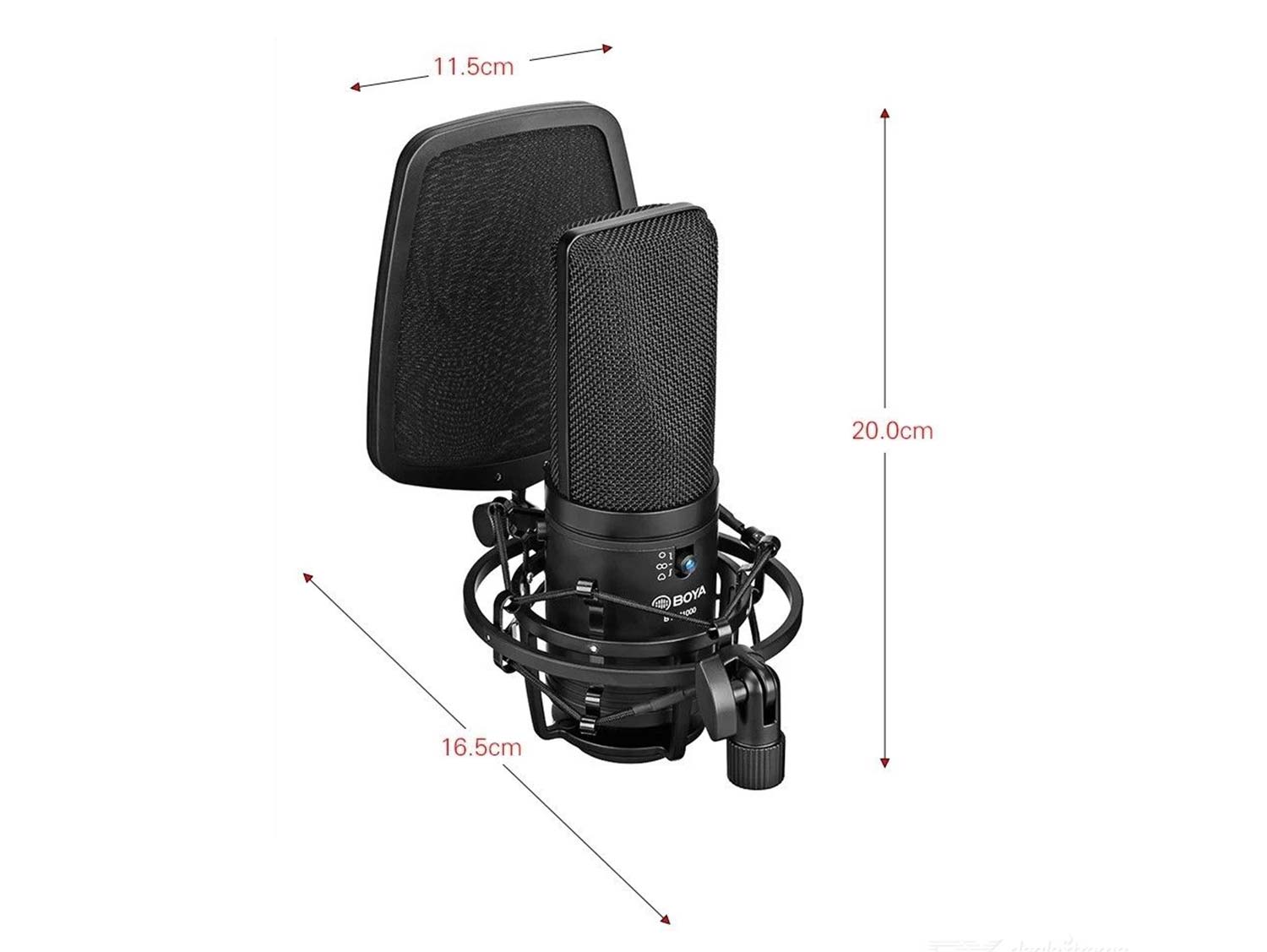 BOYA BY-M1000 Large Diaphragm Condenser Microphone