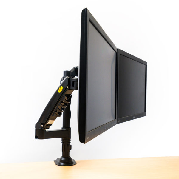 Dual Arm Table Monitor Mount – NBH160 In Sri Lanka