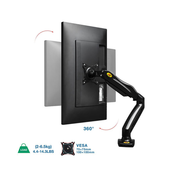 NB F80 Single Arm Monitor Table Mount - Image 3