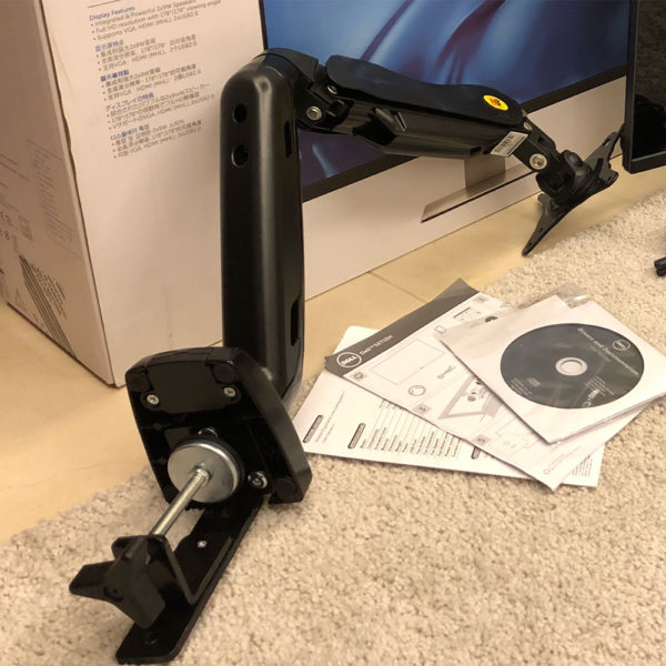 NB F80 Single Arm Monitor Table Mount - Image 7