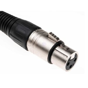 XLR 10 Meter Audio Cable Front View