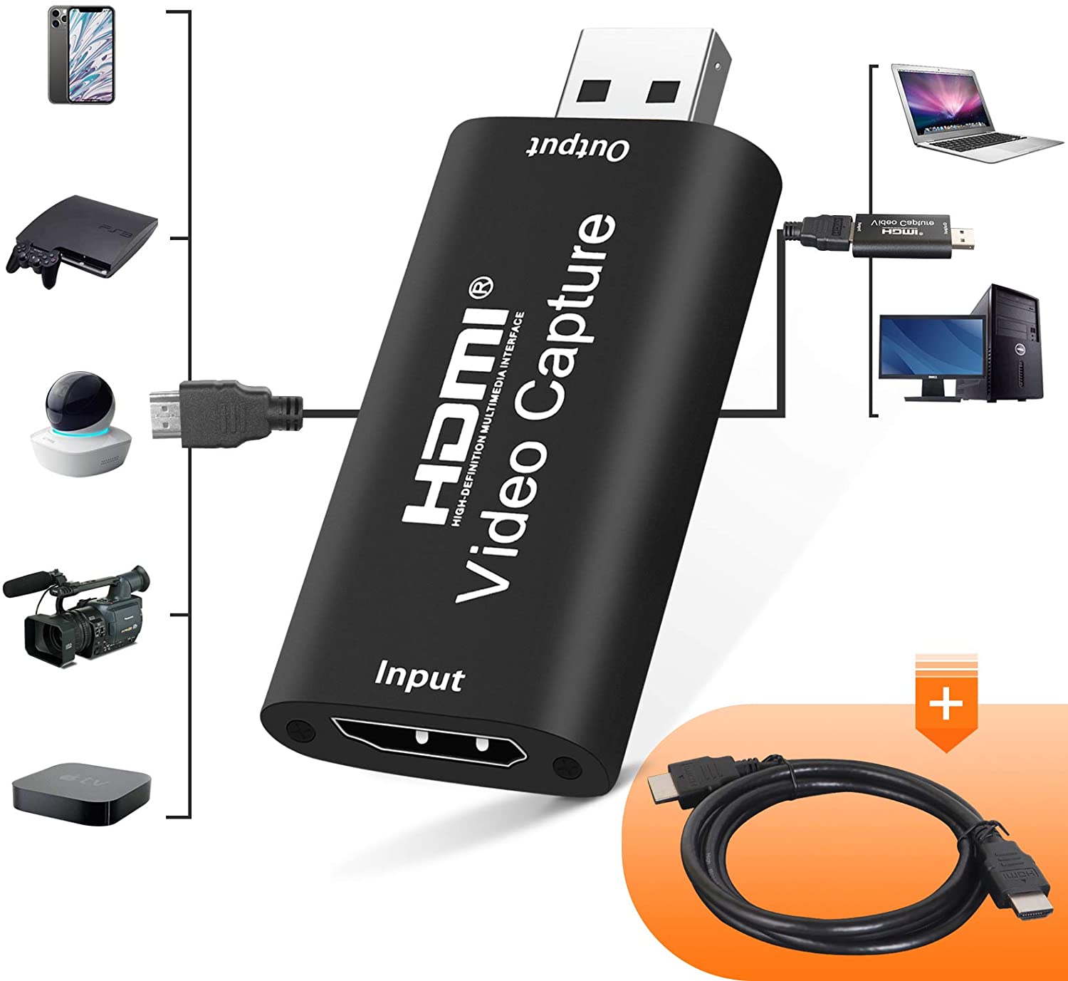 USB 2.0 1080P Capture Card Accessories