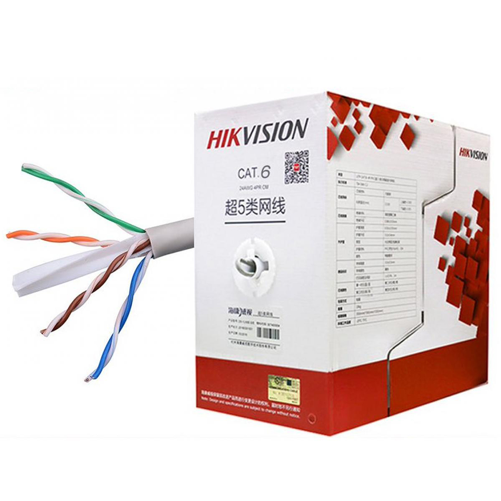 Hikvision 305 Meter LAN Network Ethernet Cable Wire CAT-6