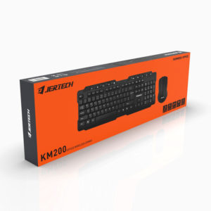 JERTECH Wireless Keyboard + Mouse Combo Pack – KM200