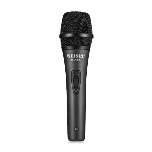 WEISRE Professional Handheld Wired Cardioid Dynamic HiFi Microphone - M-320