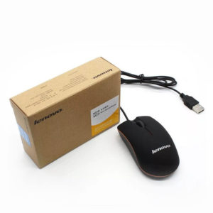 Lenovo USB Wired Optical Mouse – M20 Package with Mouse