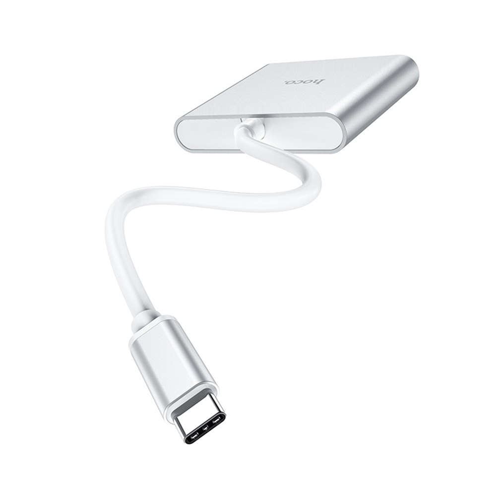 HOCO USB Type-C to USB 3.0 + HDMI + USB Type-C- HB14