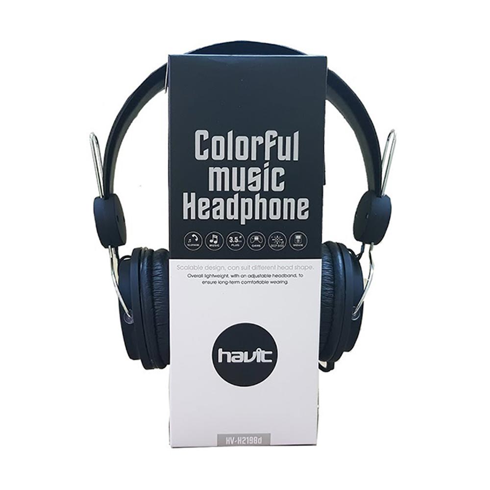 HAVIT Wired Stereo Headphone with Microphone