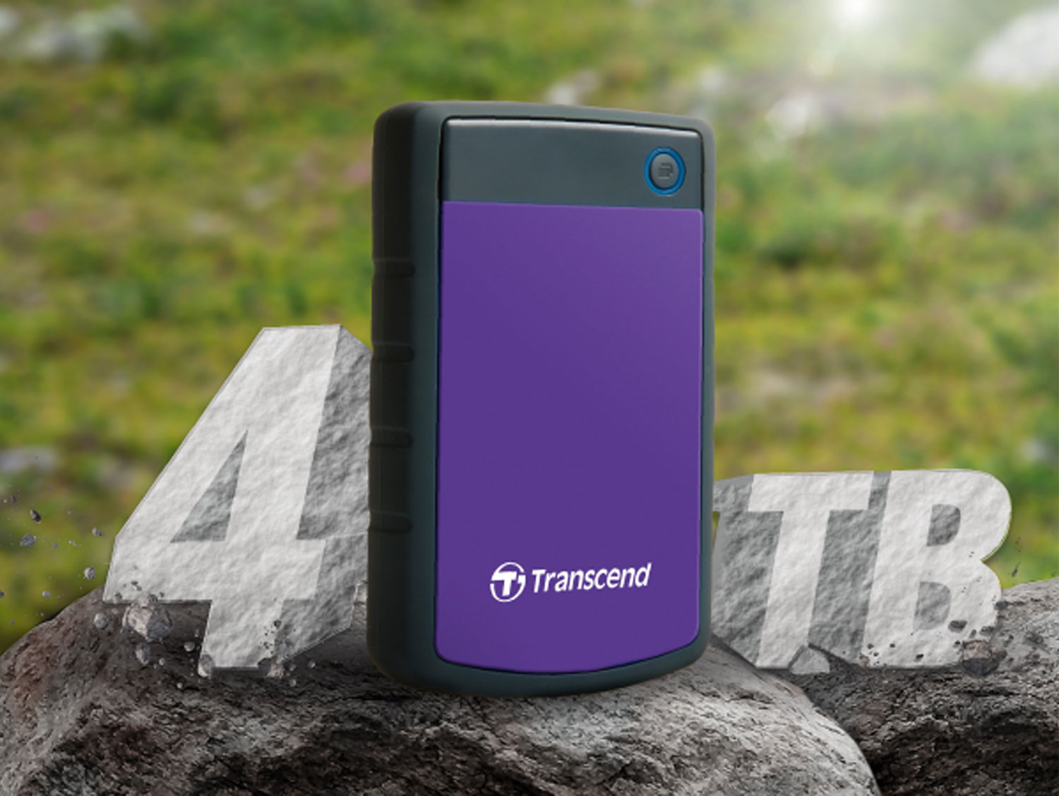 Transcend StoreJet Portable External 04 TB Hard Drive - 25H3