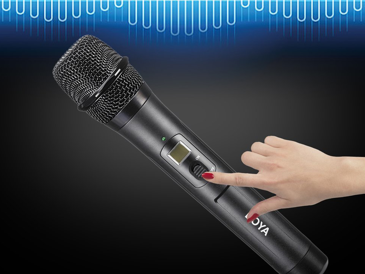 BOYA BY-WHM8 Pro Cardioid Wireless Transmitter Handheld Microphone