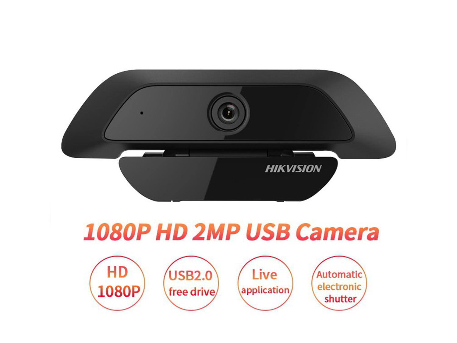 Hikvision 1080p HD USB Web Camera - DS-U12