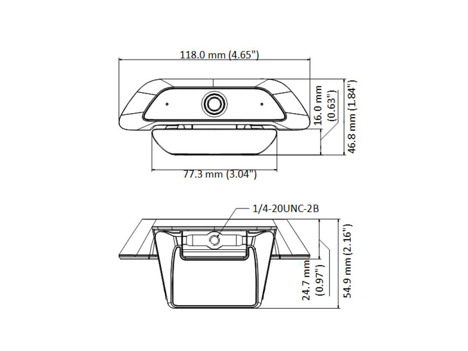 Hikvision 1080p HD USB Web Camera - DS-U12