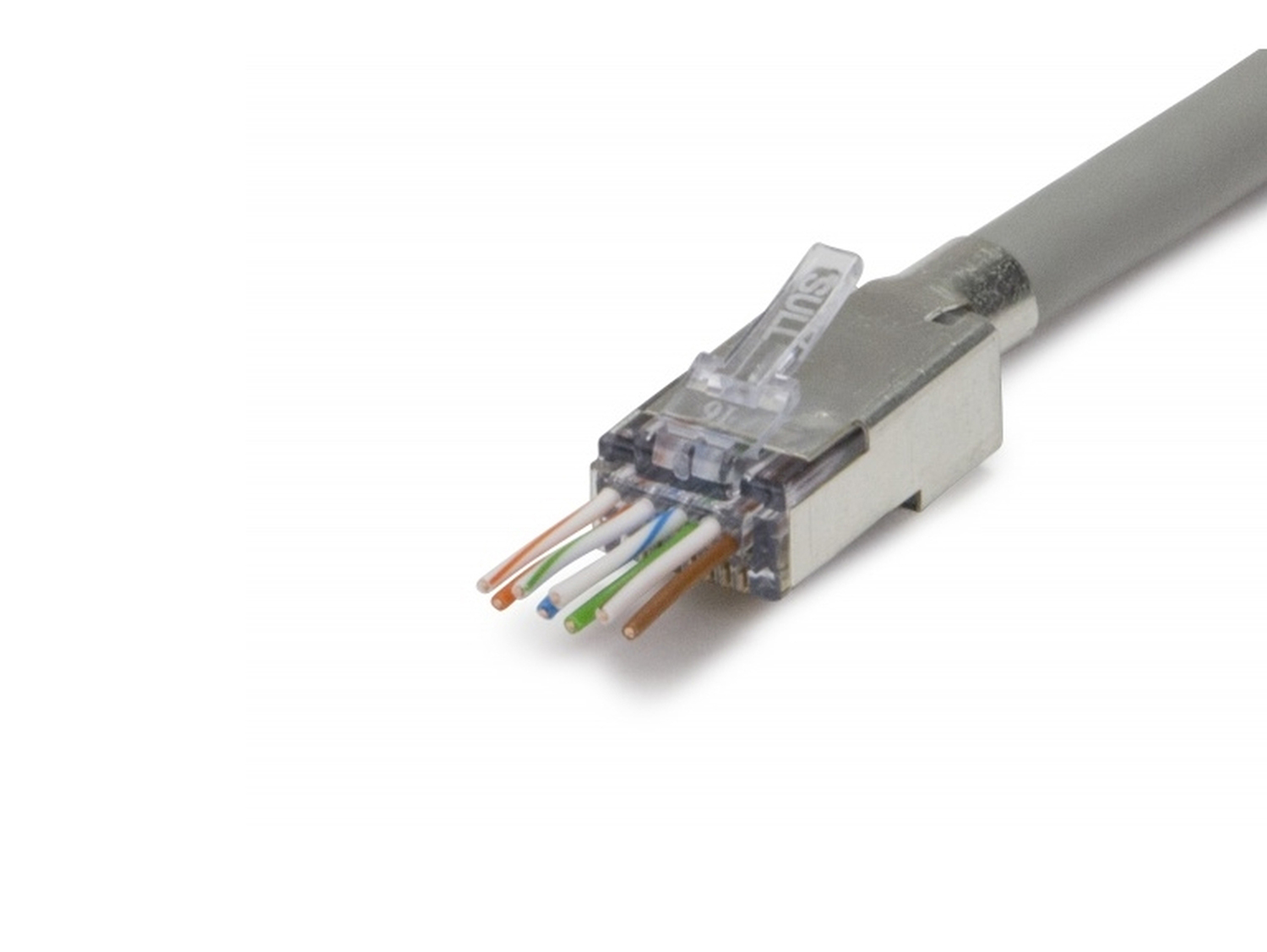 Shielded CAT6 RJ45 100 Connectors Pack