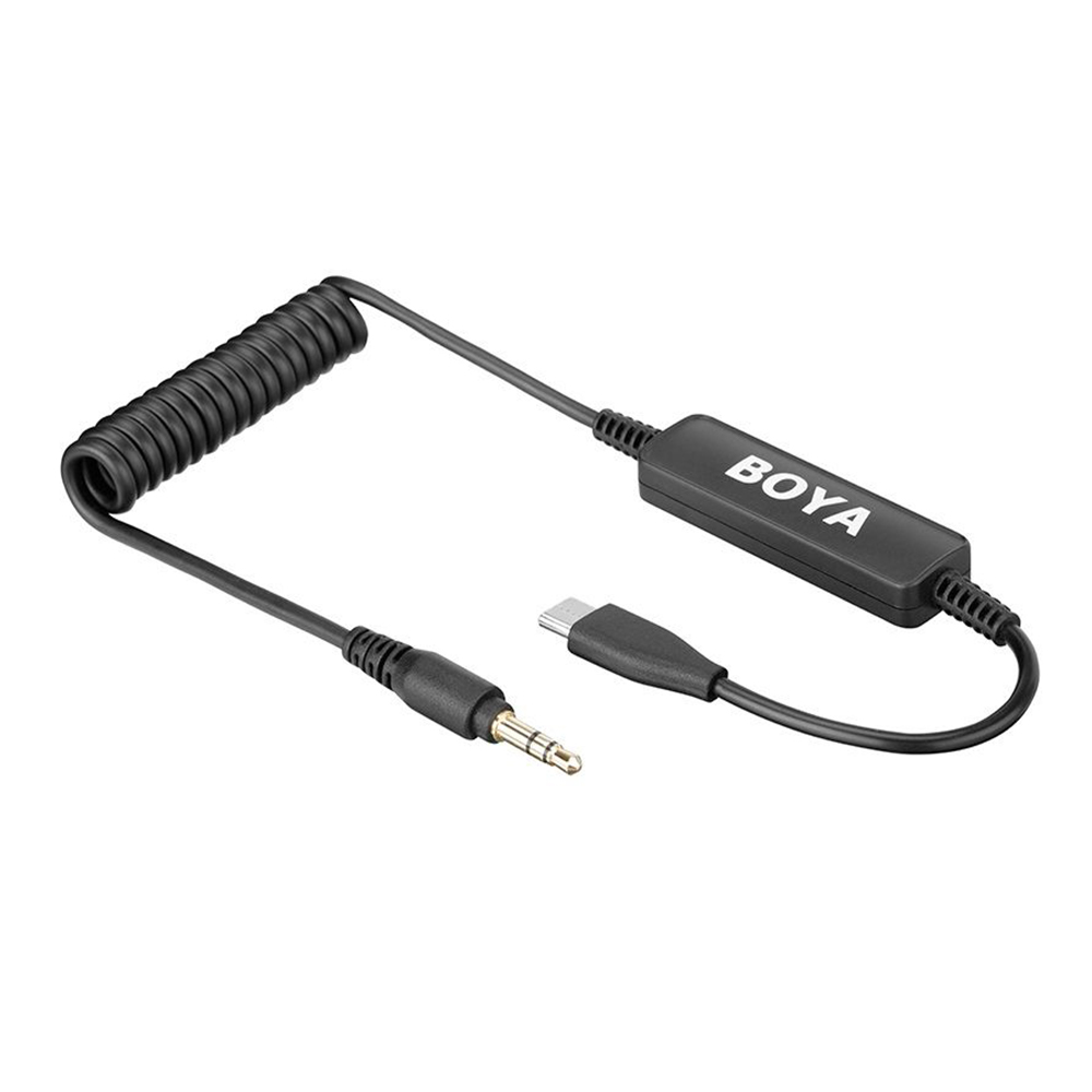 BOYA 35C-USB C 3.5mm to USB Type-C Connector Audio Cable