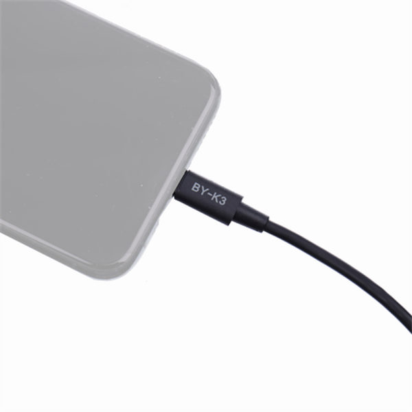 BOYA BY-K3 3.5mm TRRS Female to Lightning Adapter Cable
