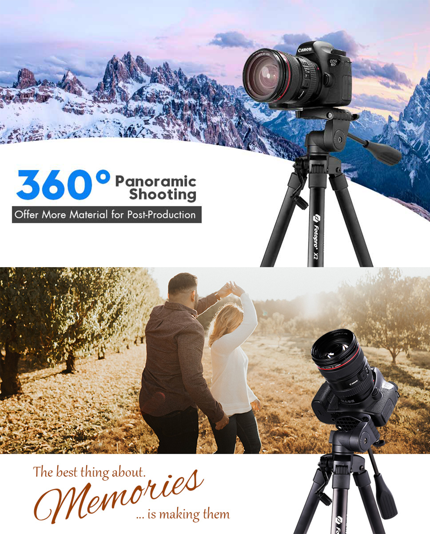 FotoPro X2 Lite Tripod