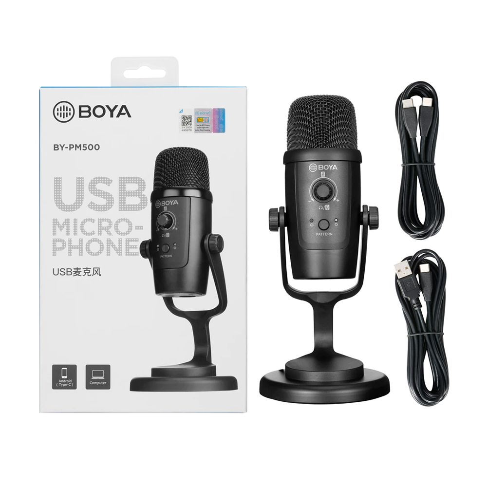 BOYA BY-PM500 USB Condenser Microphone