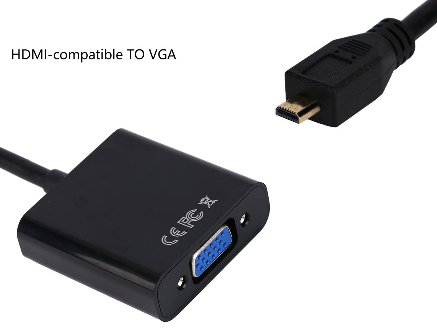 Micro HDMI to VGA Converter