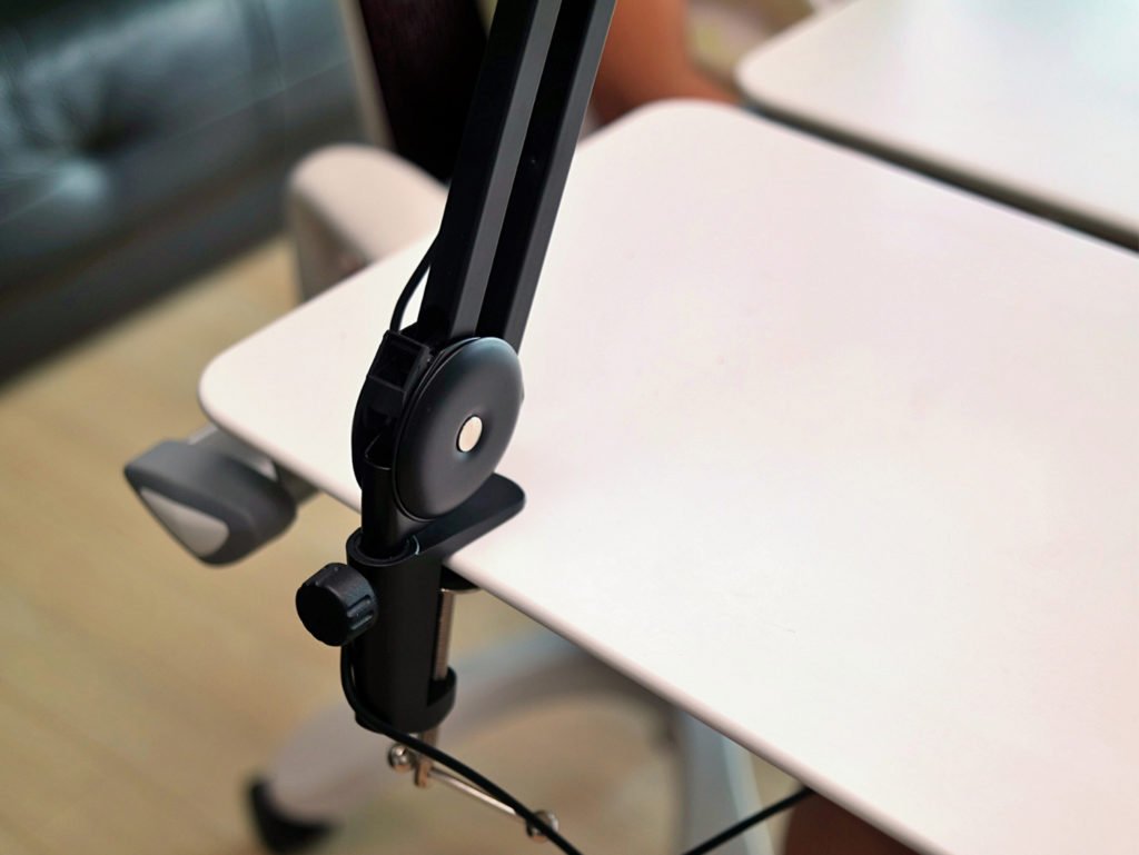 BOYA BY-BA20 Spring-Loaded Microphone Suspension Boom Arm Table Stand ...