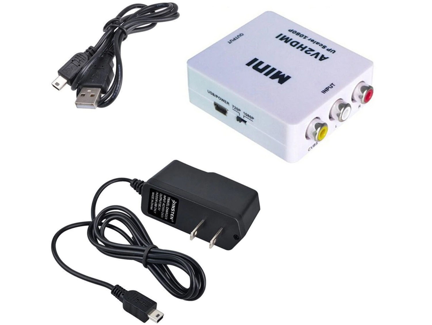 RCA AV to HDMI Converter Adaptor