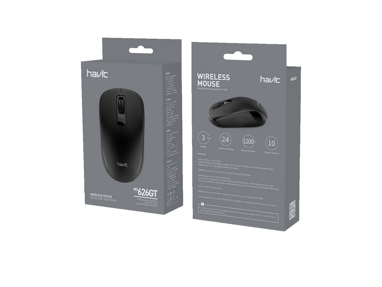 Havit Wireless Mouse - MS626GT