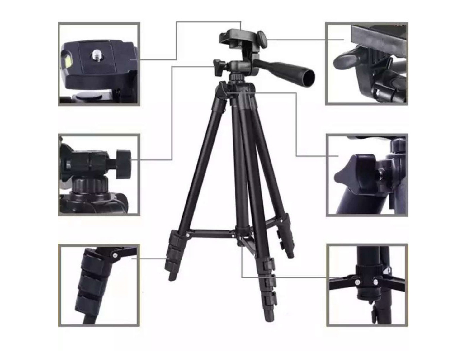 Tripod 3120A Stand Holder for Mobile & Camera