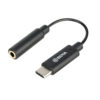 BOYA BY-K6 DJI Osmo Pocket Microphone External Sound Adapter USB C to 3.5mm TRS