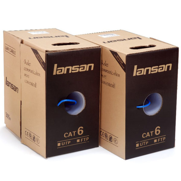Lansan 305 Meter LAN Network Ethernet Outdoor Cable Wire CAT-6