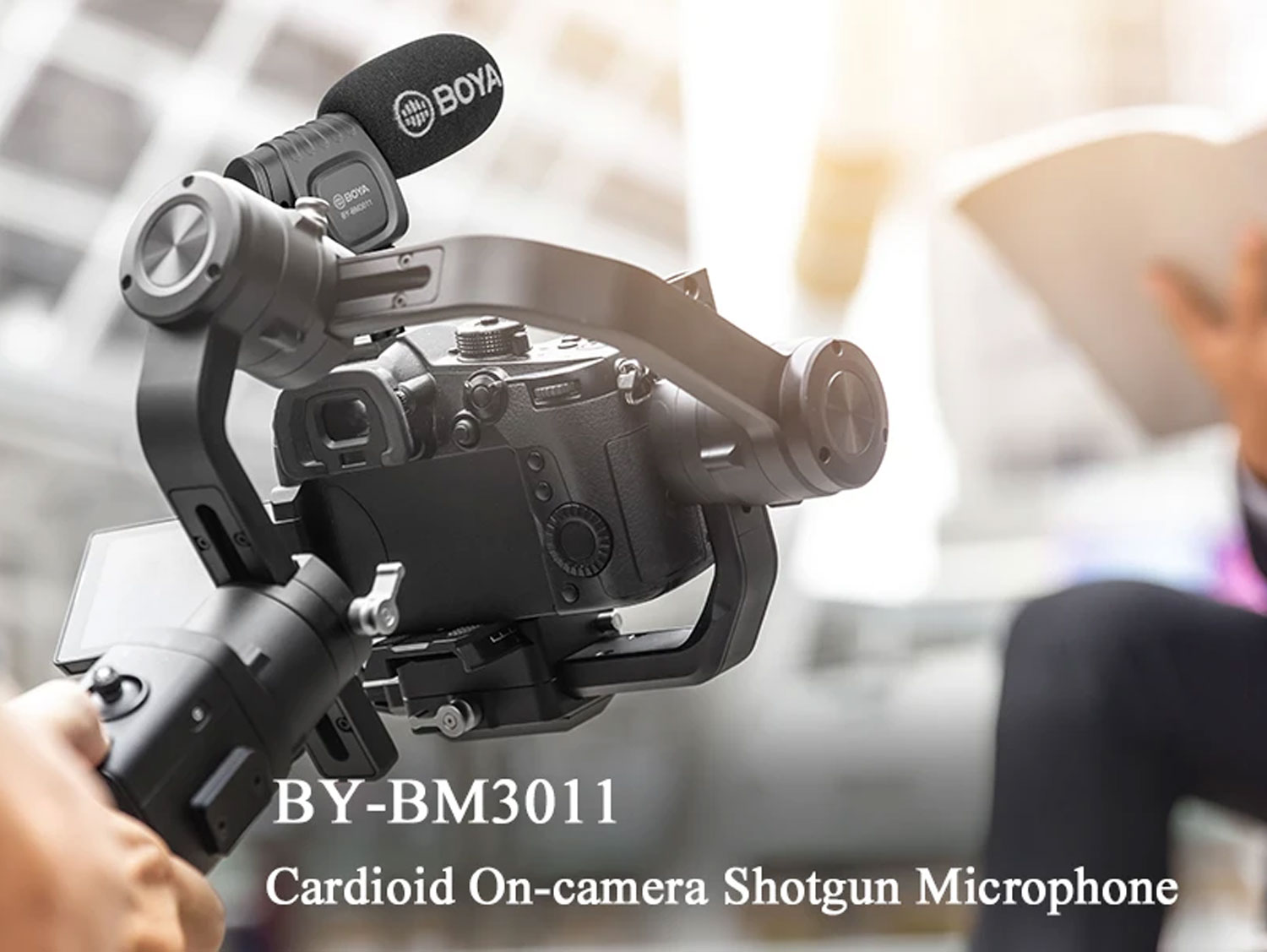 BOYA BY-BM3011 Camera Shotgun Microphone for Professional Audio Recording
