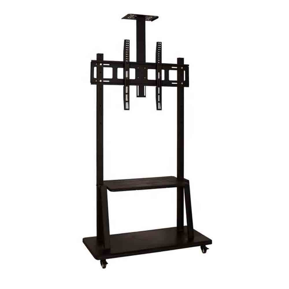 V-STAR Trolley Movable TV Stand Bracket – Front View
