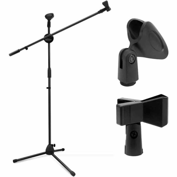 Microphone Stand Adjustable Mic Stand & Boom - Image 2