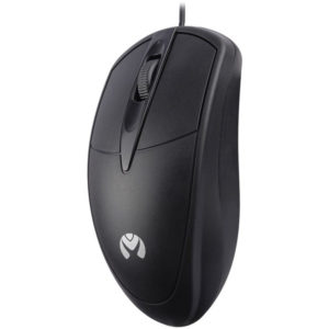 Mikuso MOS-375U Wired Optical Mouse on Desk