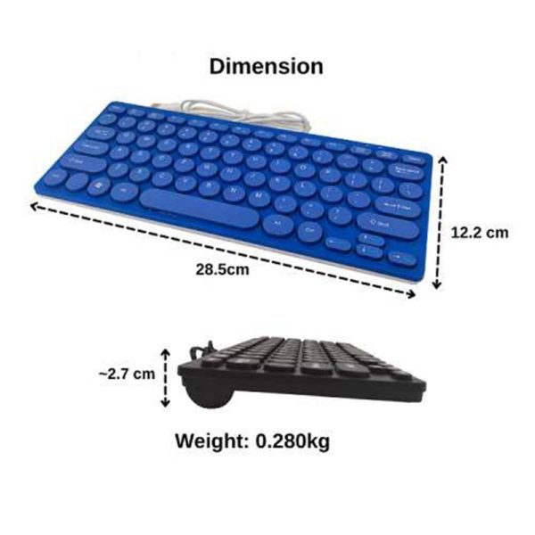 Mikuso Mercury KB-003U Keyboard Compatibility Features