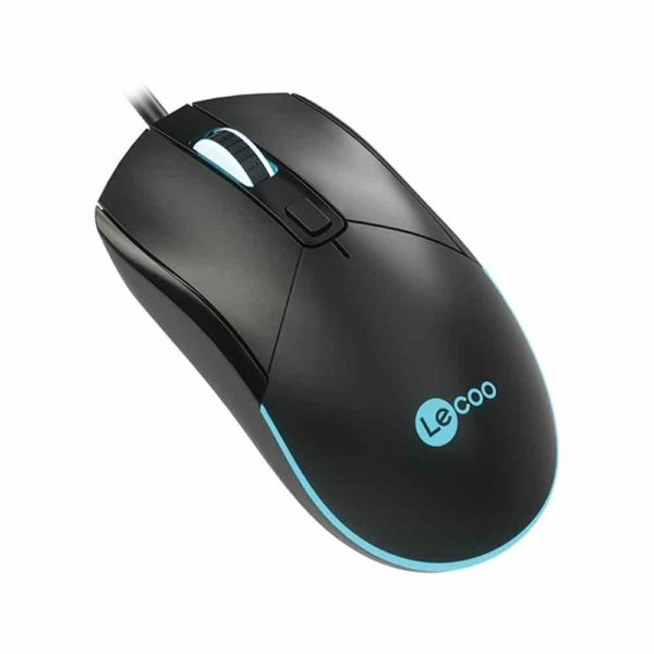 Ergonomic Lenovo gaming mouse MS120 in action