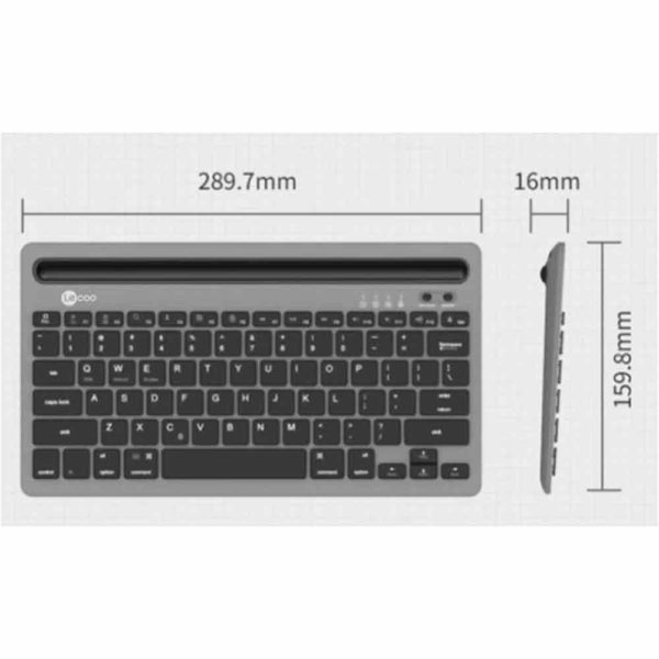 "Lecoo BK-100 Mini Bluetooth Keyboard in action - Buy in Sri Lanka