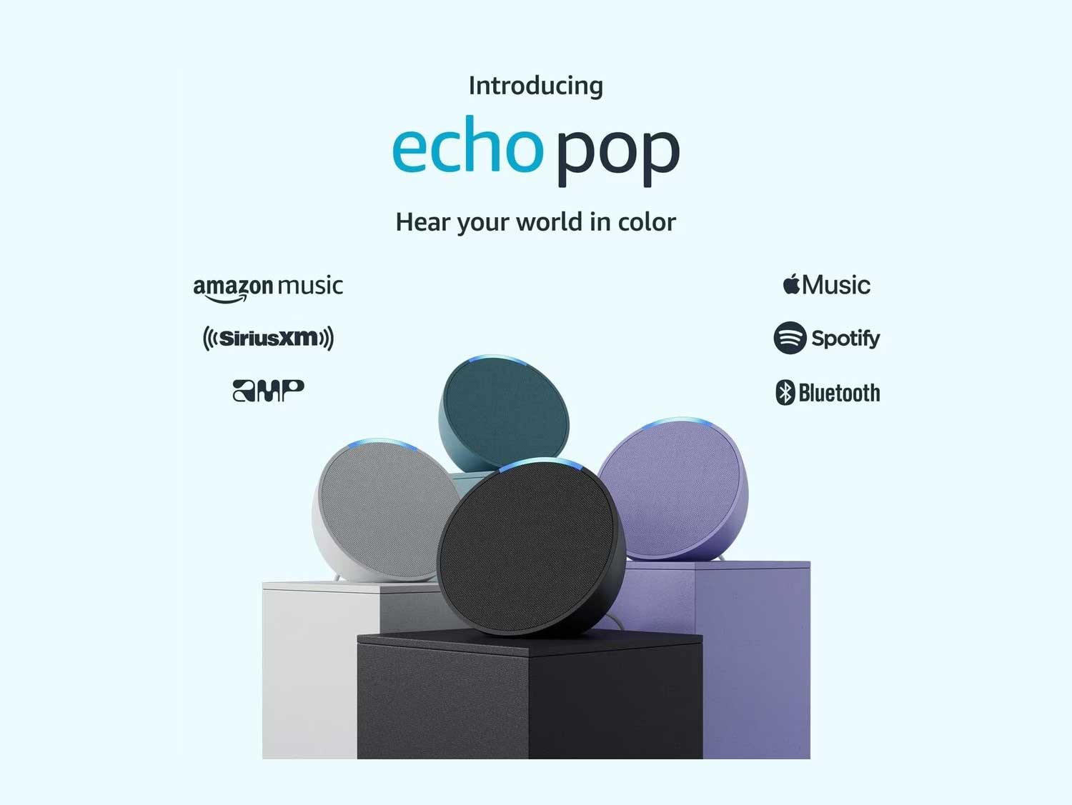 Amazon Echo Pop speaker