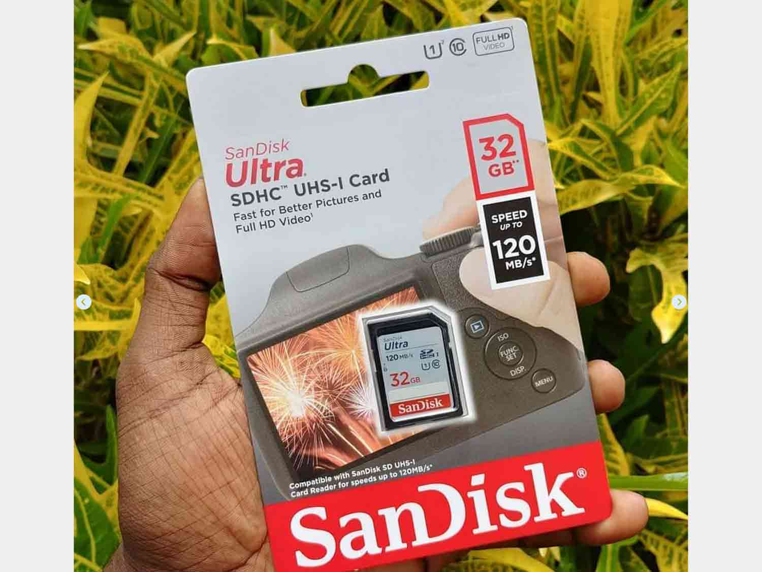 SanDisk Ultra SDHC UHS-I Card 32GB 120MB/s