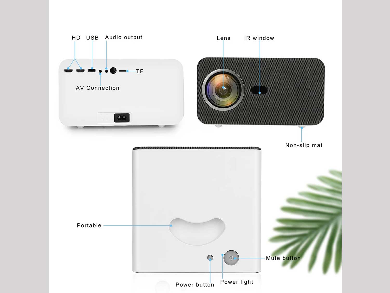 UB30 Projector for Home Theater Outdoor
