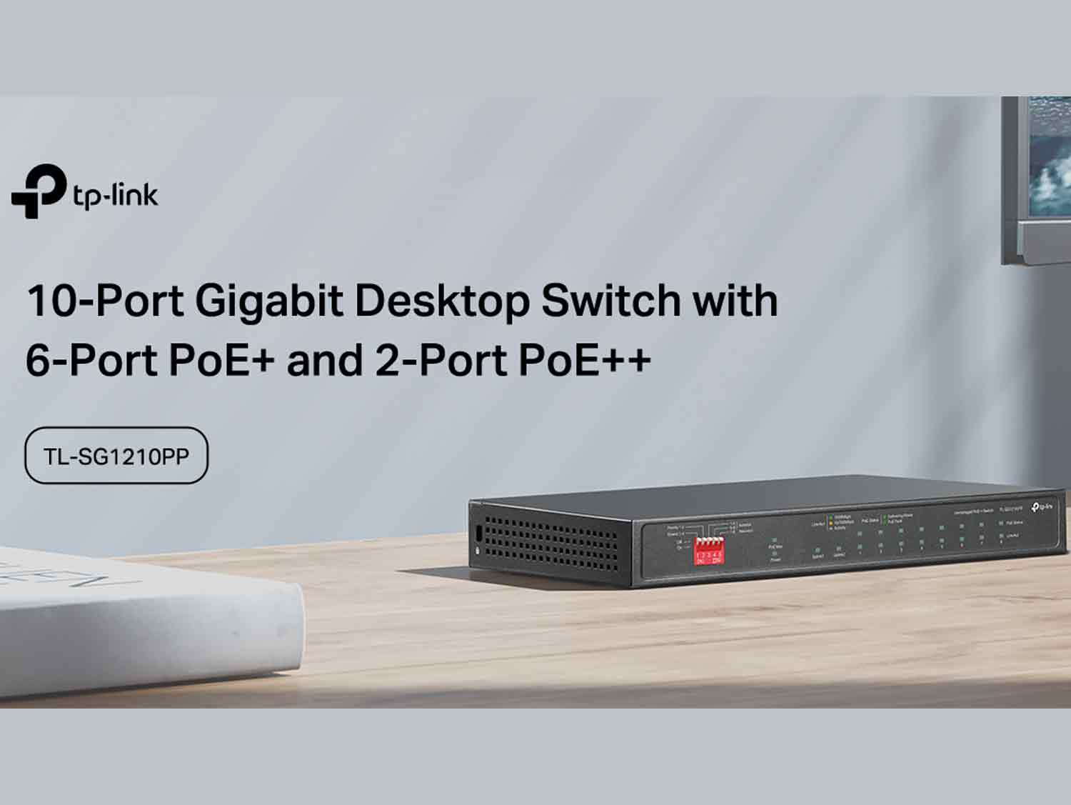 TP link TL-SG1210PP 10-Port Gigabit Desktop Switch