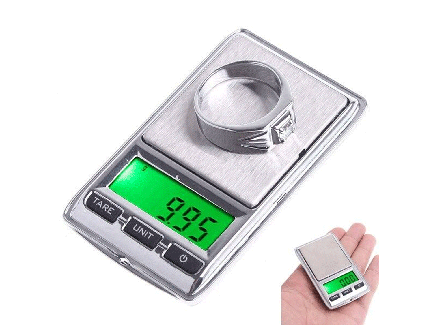 500g Precision Digital Scales for Gold Jewelry 0.01 Weight Electronic Scale