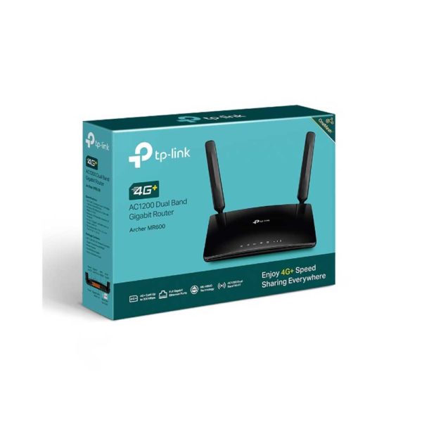 TP-Link Archer MR600 V2 4G+ Cat6 Router Front View