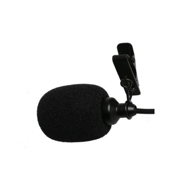Lavalier Lapel Microphone for 4Pin AKG Wireless Black
