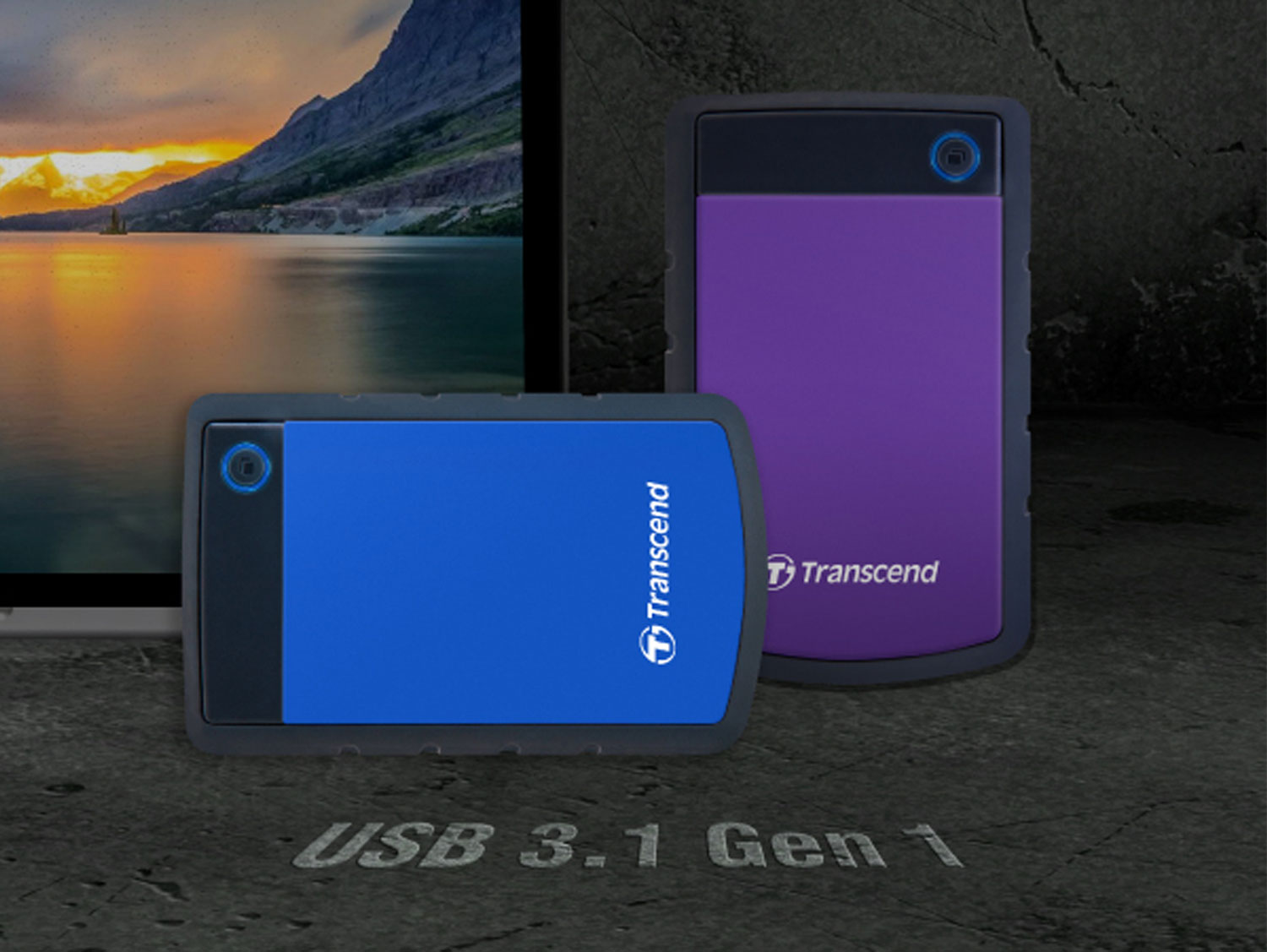 Transcend StoreJet Portable External 02 TB Hard Drive - 25H3