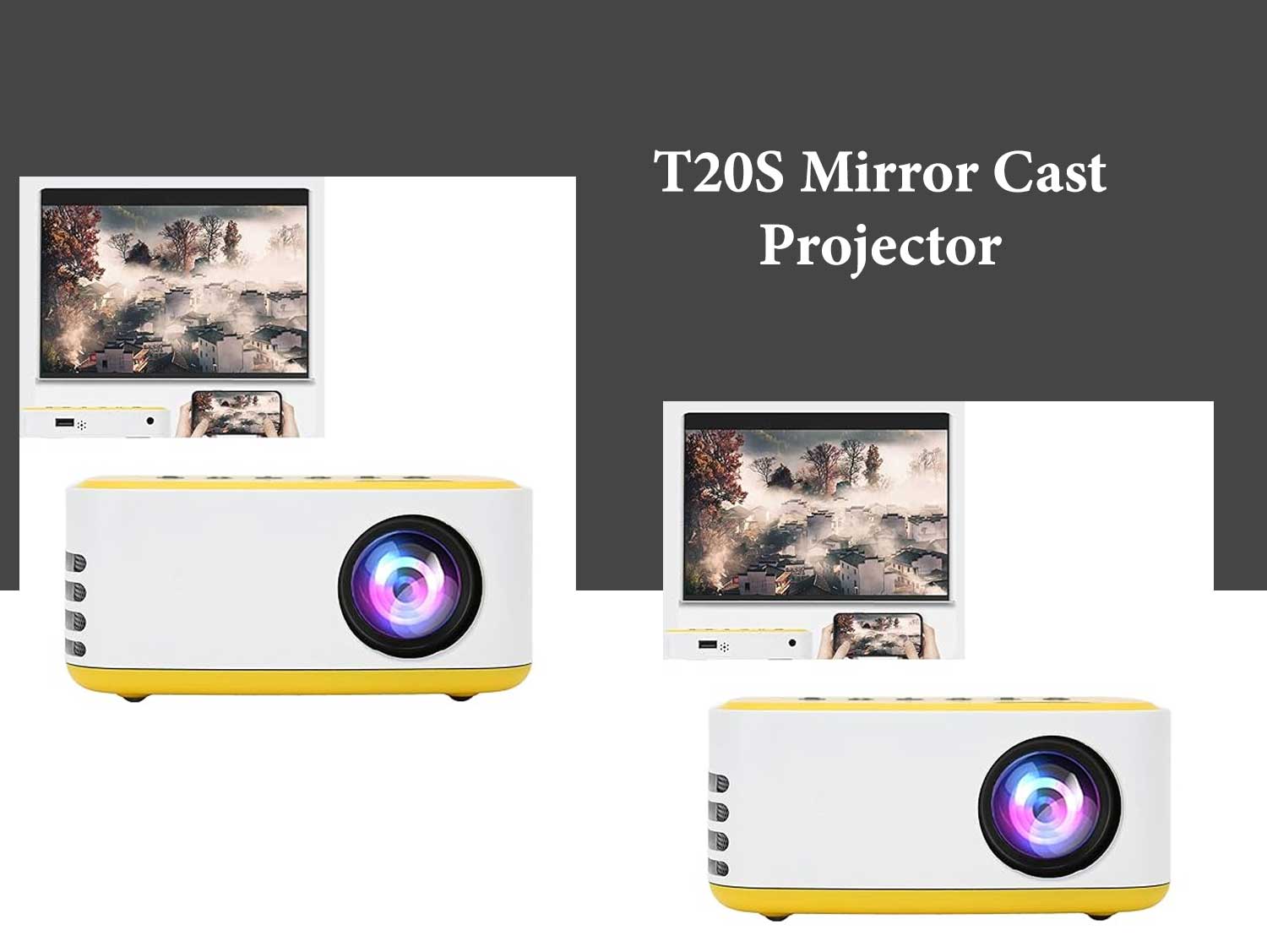 T20S Mirror Cast Projector