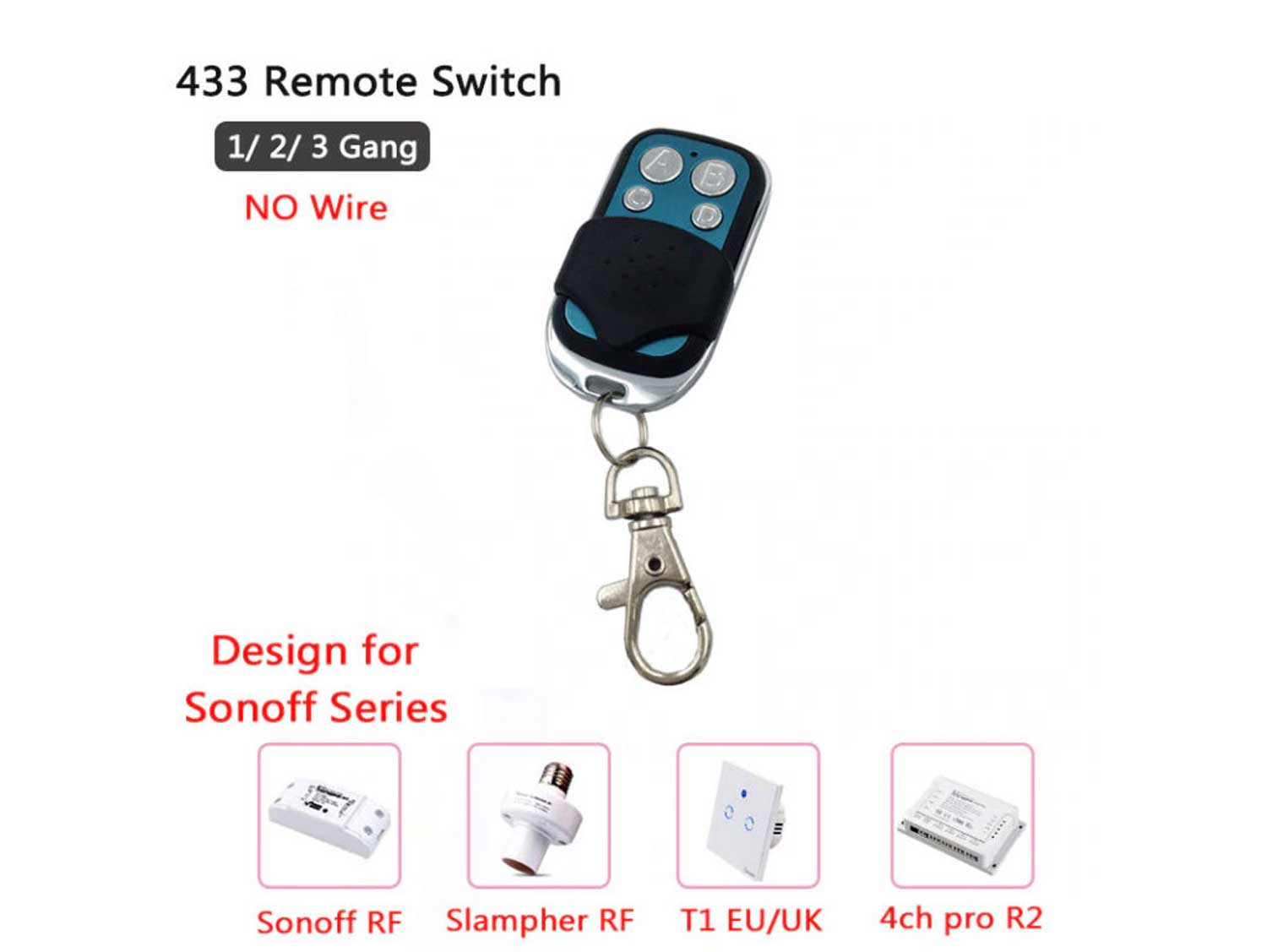 Sonoff Wireless Universal RF433 Remote