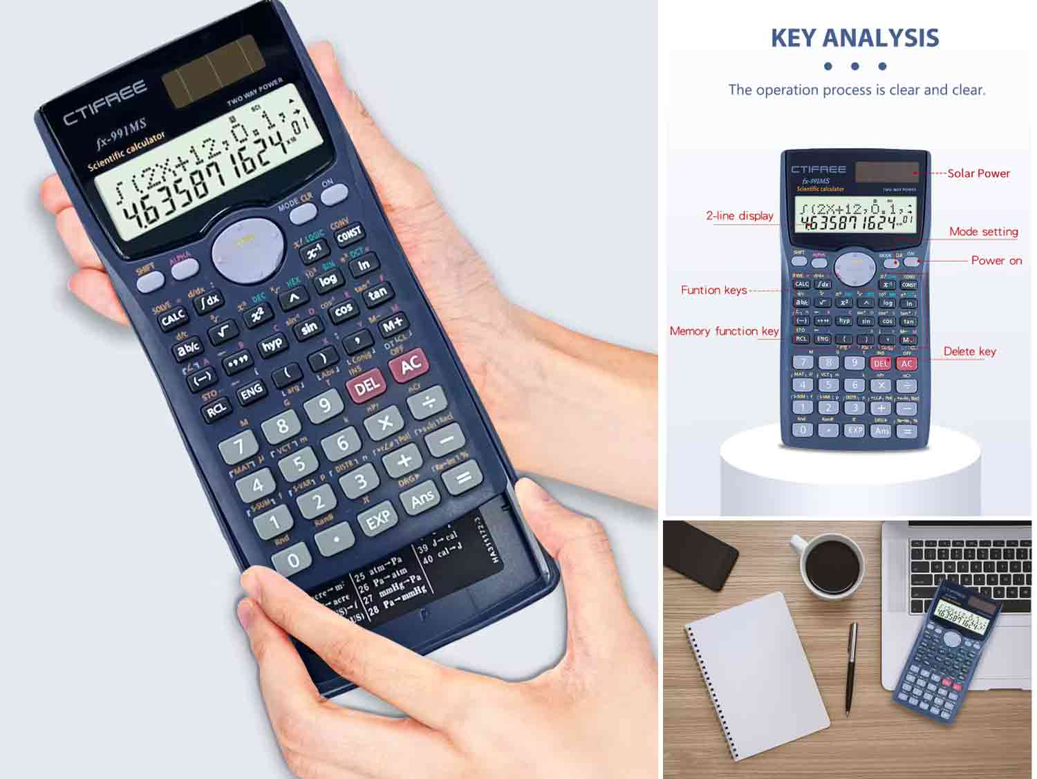 Standard Scientific Calculators fx-991MS