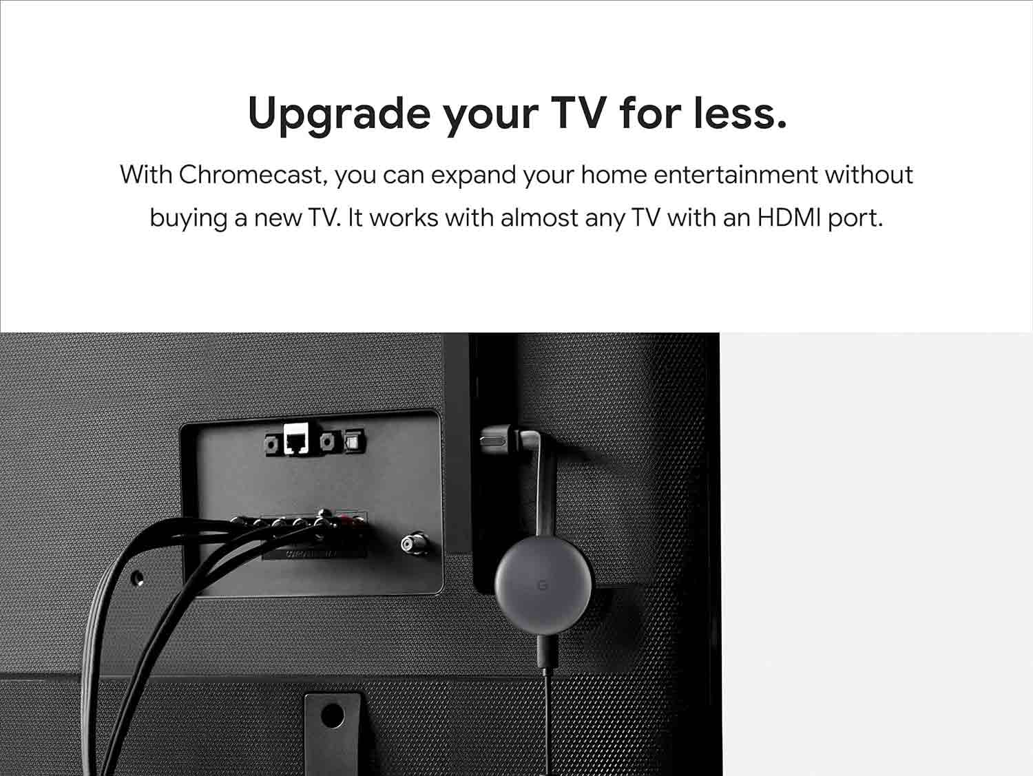 Google Chromecast Ultra 4K HDMI Media Streaming Player Plus PremiumTv streaming device