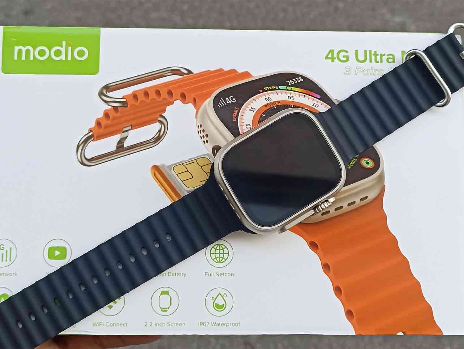 Modio 4G Ultra Android Smart Watch